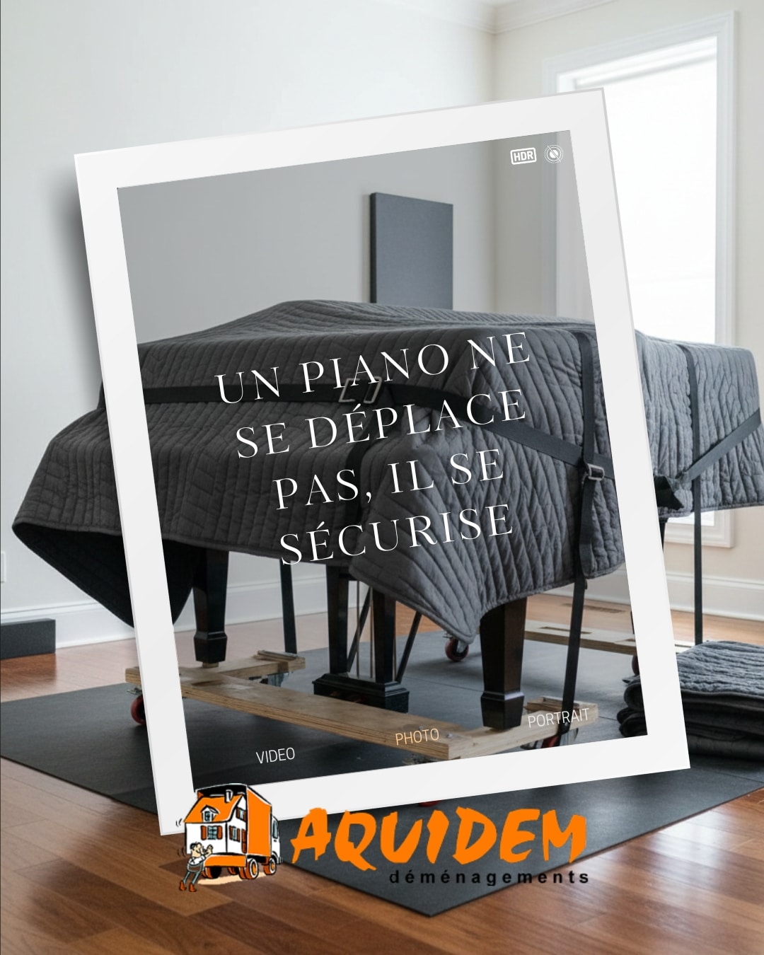 Déménager un piano à Bordeaux Aquidem